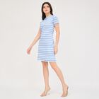 Ladies' A Line Dress , Light Blue, small image number null