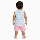 Infants' Short Set, Aqua, small image number null