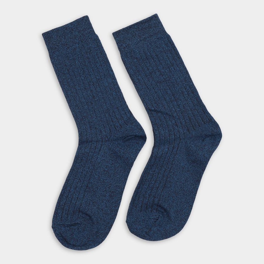 Men's Socks (Pack of 2), Teal Blue, large