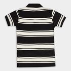 Boys' 100% Cotton Half Sleeves T-Shirt, Black, small image number null