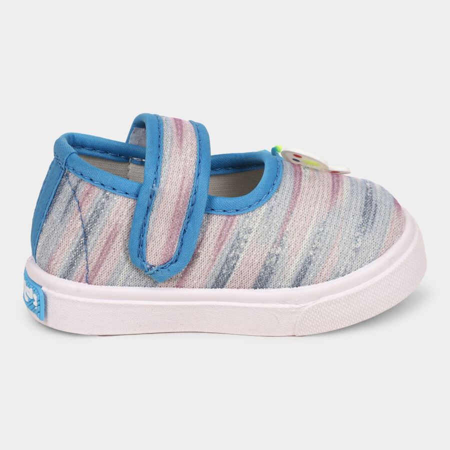 Girls Shoes, Blue, large image number null