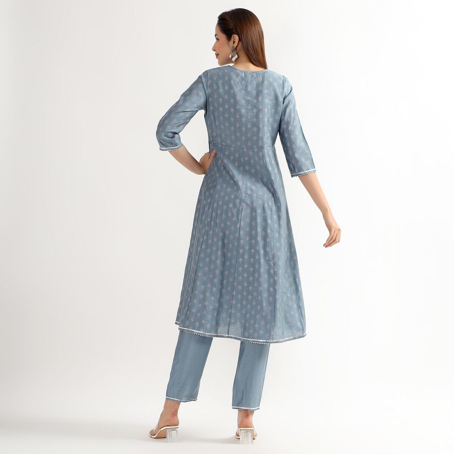 Ladies' Ethnic Set, Light Blue, large image number null
