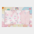 Infants Cotton Printed Baby Gift Set, Pink, small image number null