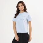 Ladies' Round Neck T-Shirt, Light Blue, small image number null