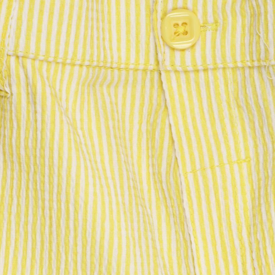 Infants' Half Pant , Yellow, large
