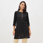 Ladies' Kurta, काला, small image number null