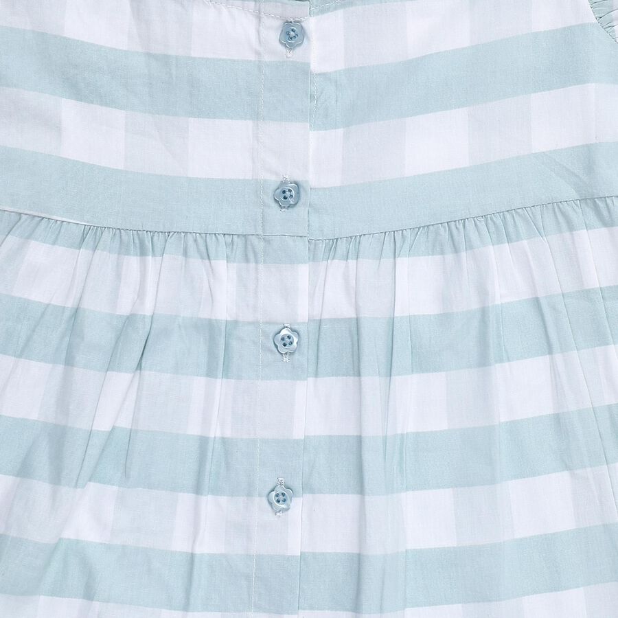 Infants' Frock, हल्का हरा, large