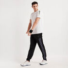 Cut & Sew Track Pants, Black, small image number null