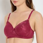 Ladies' Bra , Maroon, small image number null