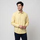 Men Yellow Casual Shirt, पीला, small