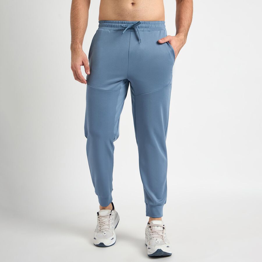 Men's Track Pants , मध्यम नीला, large image number null