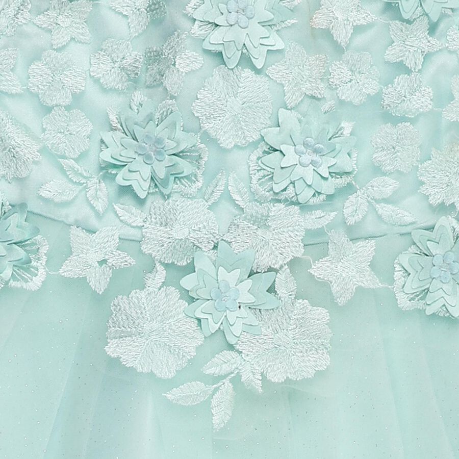 Infants' Frock, Light Green, large image number null