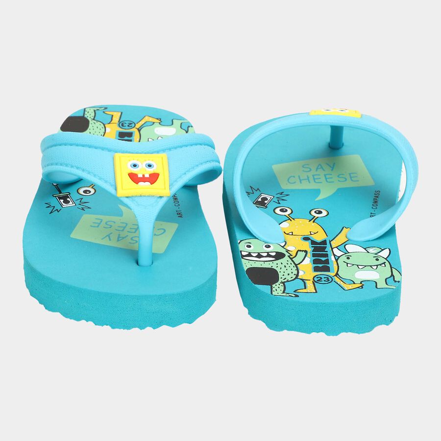 Infants' Slipper, Aqua, large image number null