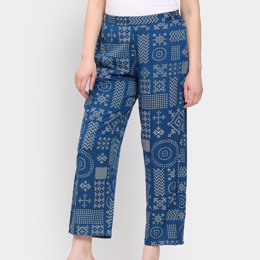 Ladies' Palazzos, Dark Blue, large image number null
