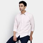 Men's 100% Cotton Casual Shirt, Peach, small image number null