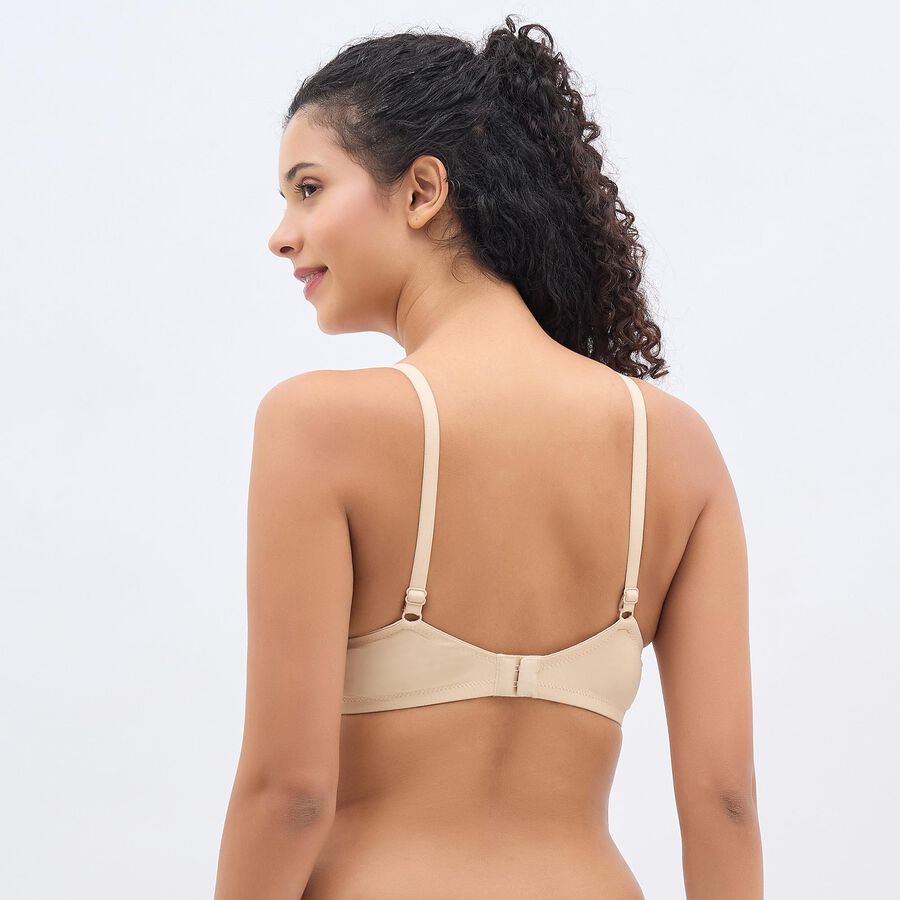 Ladies' Basic Bra , Beige, large image number null