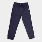 Boys' 100% Cotton Trousers , नेवी ब्लू, small image number null