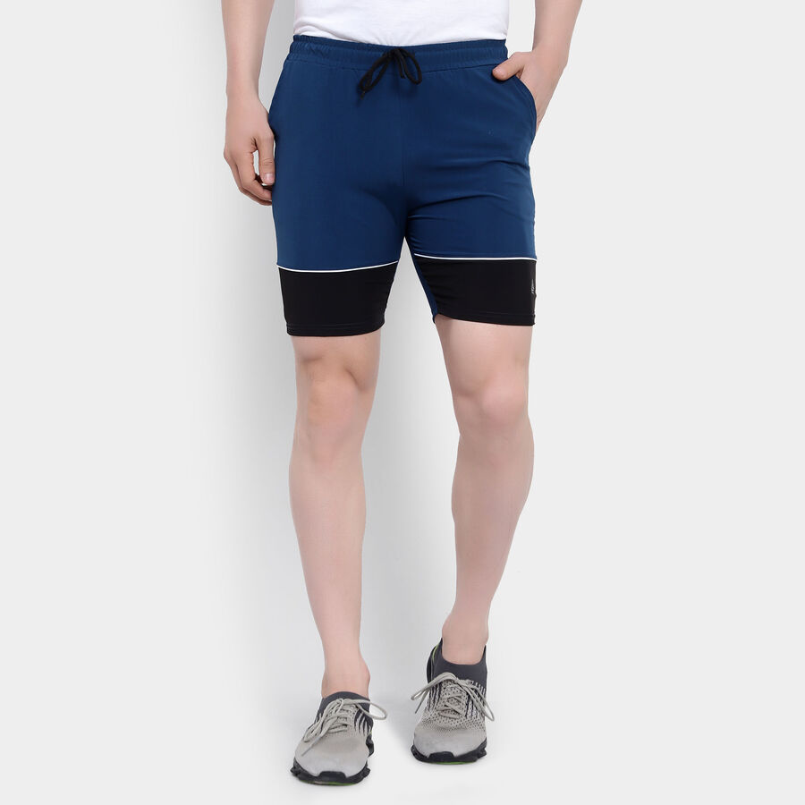Cut & Sew Bermuda, टील ब्लू, large image number null