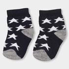 Infants' Socks (Pack of 2), Navy Blue, small