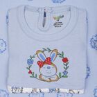 Infants Printed Cotton Baby Gift Set, Light Blue, small image number null