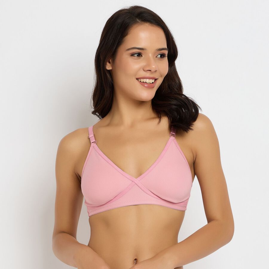 Ladies' Bra, हल्का गुलाबी, large image number null