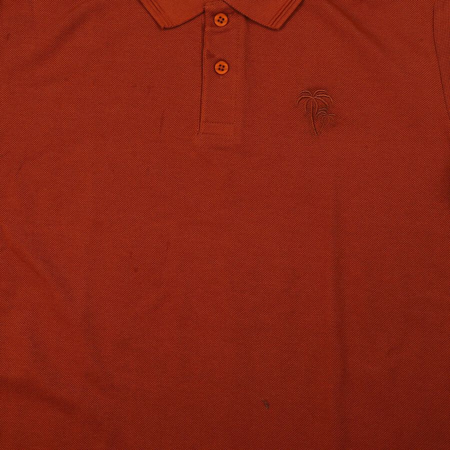 Boys Brown Polo Neck Polo T-Shirt, भूरा, large