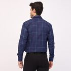 Men's Formal Shirt, Navy Blue, small image number null