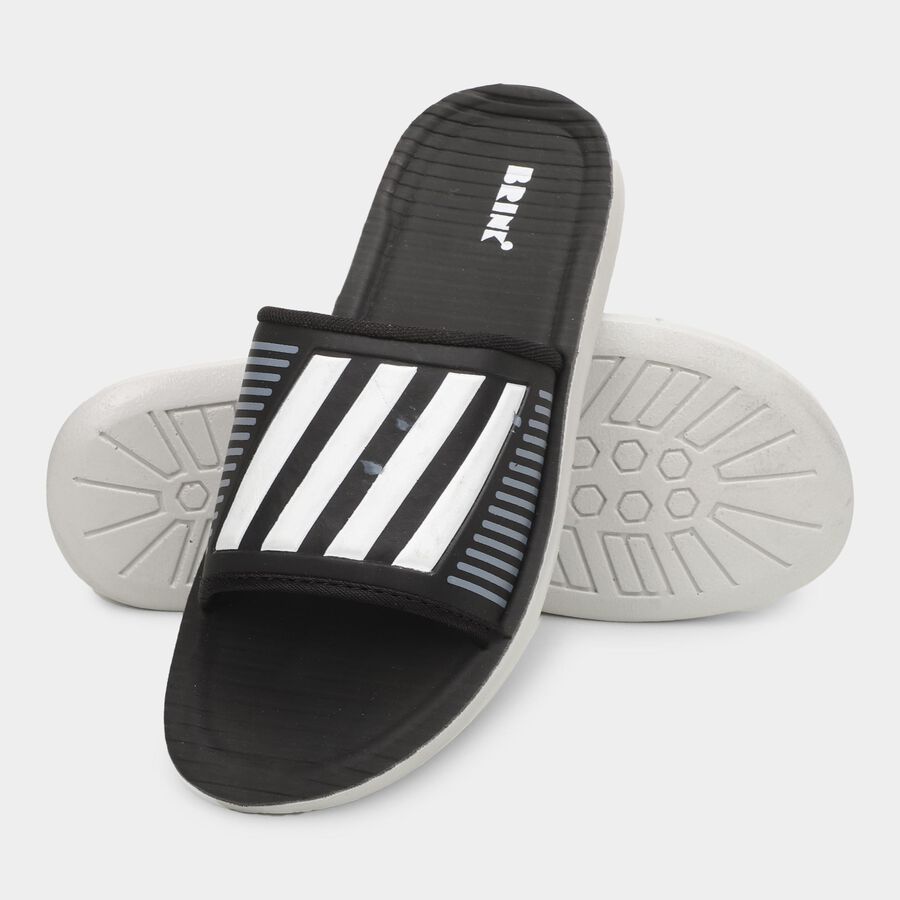 Men's Sandal, काला, large image number null