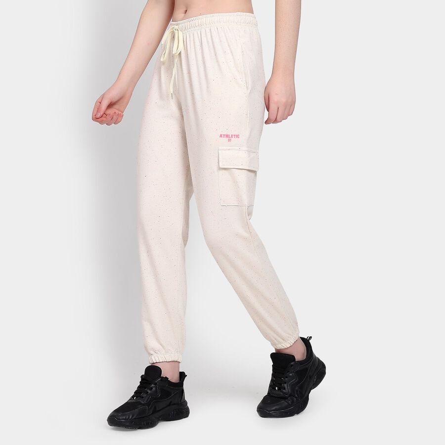 Ladies' Track Pants, ऑफ व्हाइट, large image number null