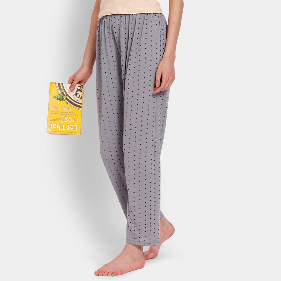 Ladies' Pyjama, हल्का ग्रे, large image number null