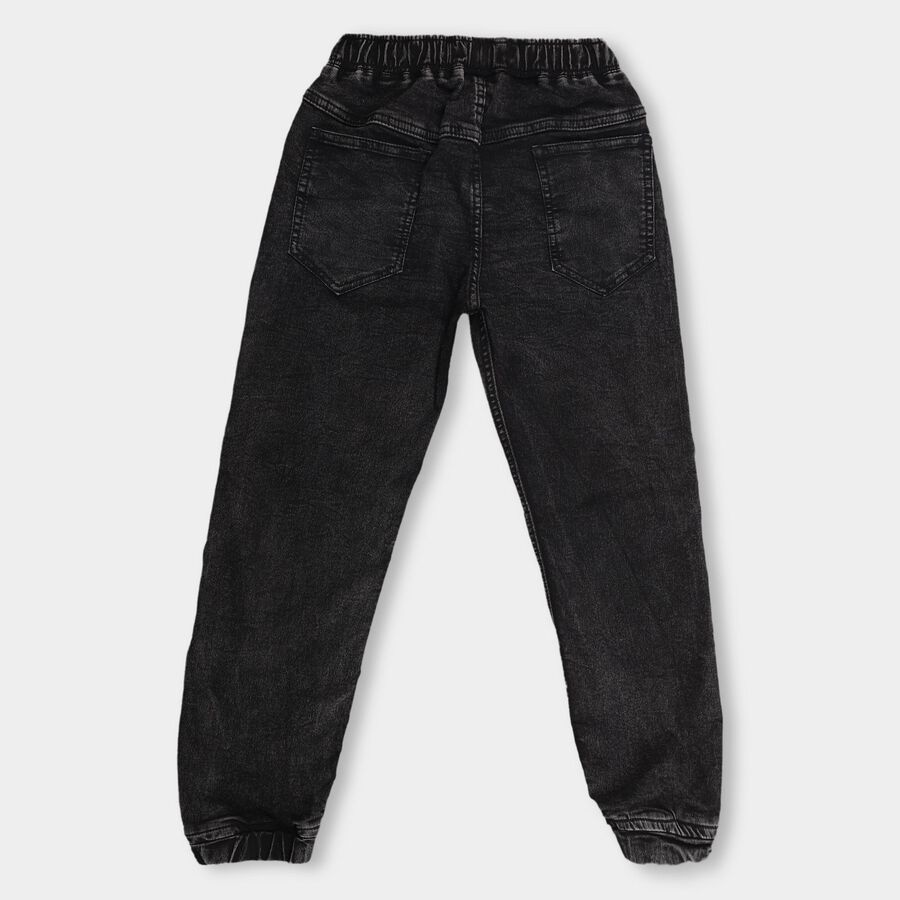 Boys' Basic Jeans , Black, large image number null