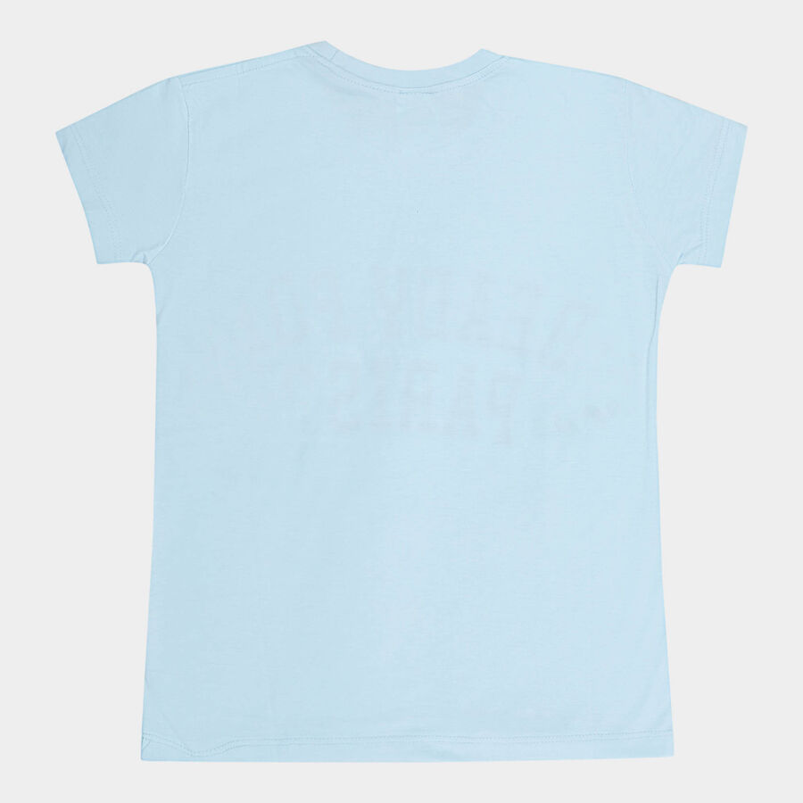 Girls T-Shirt, Light Blue, large image number null