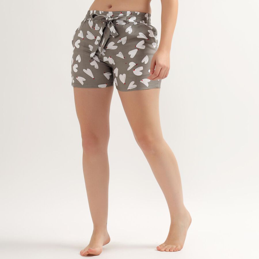 Ladies' Shorts, हल्का ग्रे, large image number null