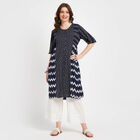 Solid Empire Line Women, Navy Blue, small image number null