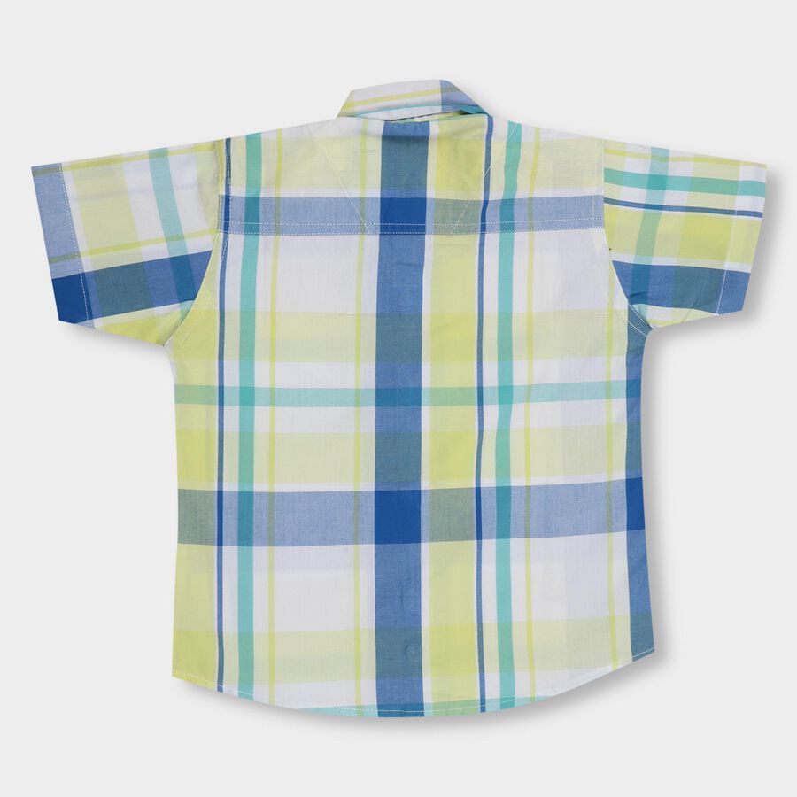 Boys' 100% Cotton Casual Shirt , पीला, large image number null