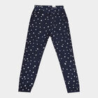 Girls Cotton Trousers, Navy Blue, small image number null
