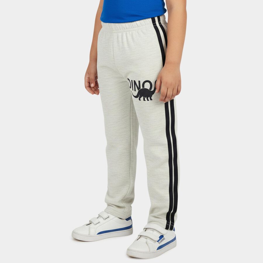 Boys' Pyjama, Ecru Melange, large