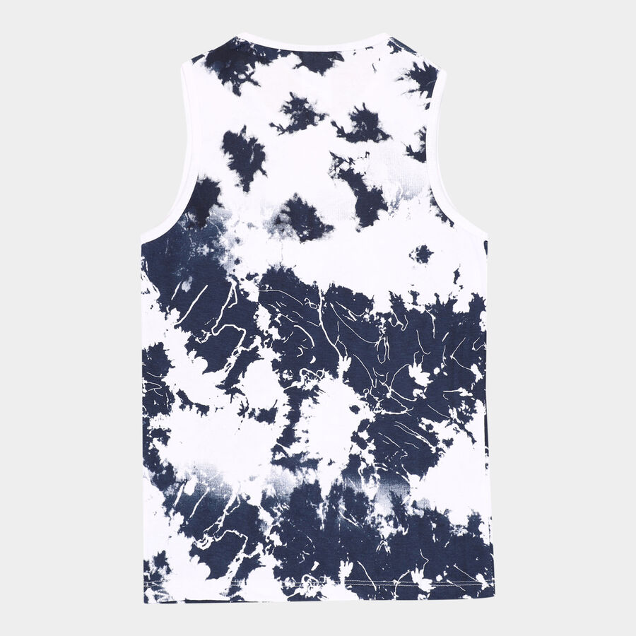 Boys All Over Print T-Shirt, नेवी ब्लू, large image number null