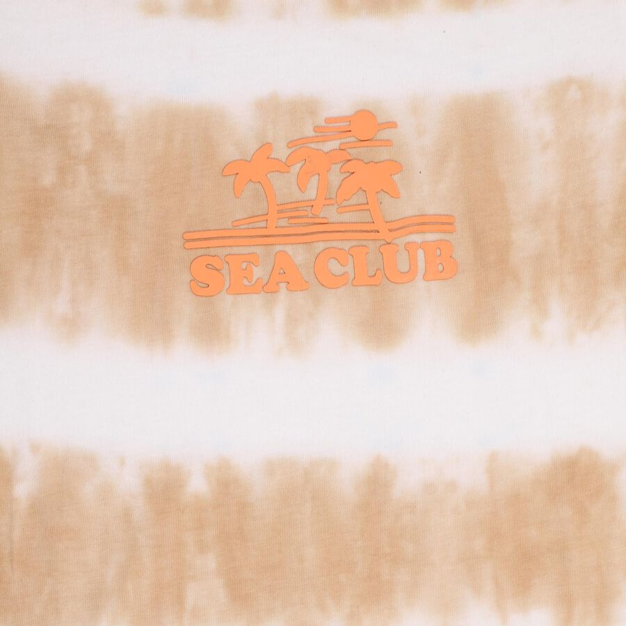 Boys' 100% Cotton Half Sleeves T-Shirt, गहरा पीला, large image number null