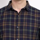 Men's 100% Cotton Casual Shirt , गहरा हरा, small image number null