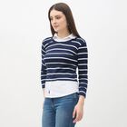 Ladies' Shirt, Navy Blue, small