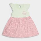 Infant Girls' 100% Cotton Frock , Light Green, small