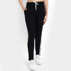Cut N Sew Ankle Length Joggers, Black, small image number null