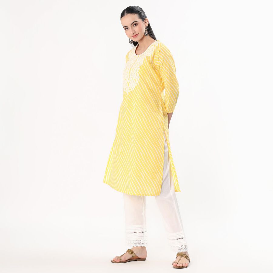 Ladies' Kurta, पीला, large image number null
