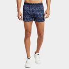 Men's Navy Blue Regular Fit Cotton Trunks, Navy Blue, small