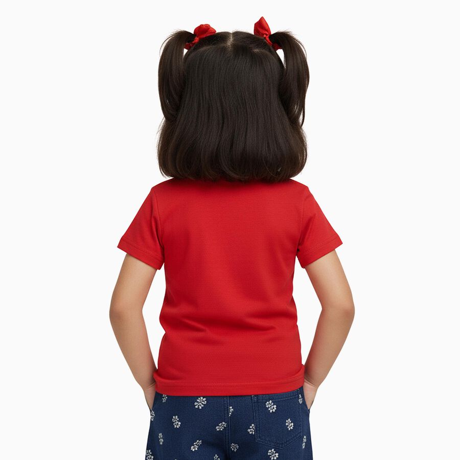 Girls' T-Shirt, Fuchsia, large image number null