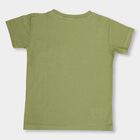 Boys' Half Sleeves T-Shirt, ओलिव, small image number null