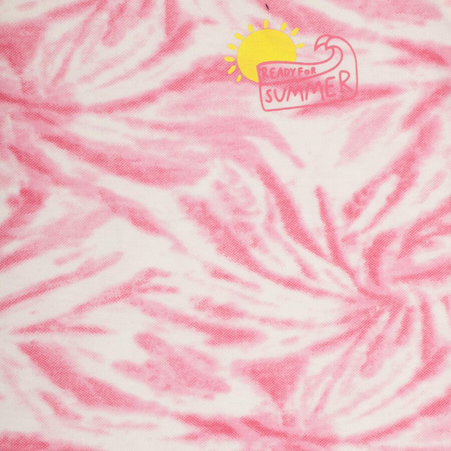 Infant Girls' 100% Cotton Short Set , गुलाबी, large image number null