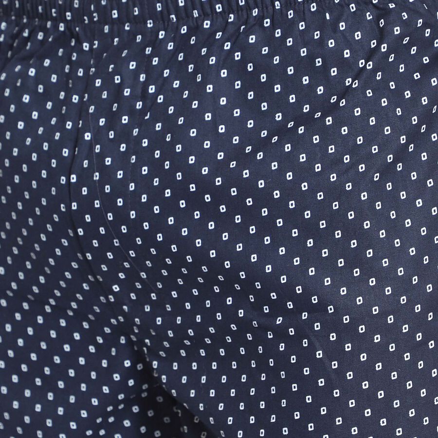 Cotton Printed Boxers, Navy Blue, large image number null