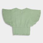 Girls' T-Shirt, Light Green, small